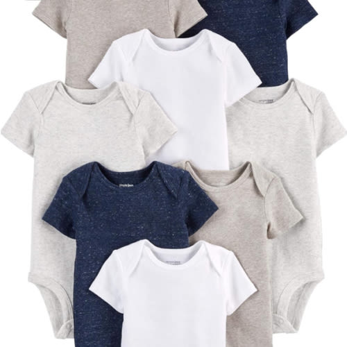 Simple Joys by Carter's Unisex-Baby 8-Pack Short-Sleeve Bodysuit
