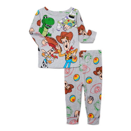 Toy Story Toddler Long Sleeve Top and Pants Pajama Set, 2-Piece, Sizes 12M-5T