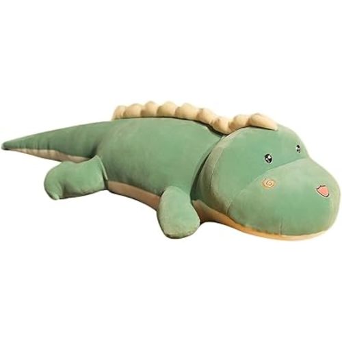 Dinosaur Plush Toy Pillow Cute Big Dinosaur Stuffed Animal Doll Large Plush Anmial Pillow Gifts for Kids Birthday,Valentine,31.5 inch