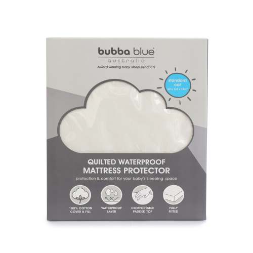 Standard Cot Waterproof Quilted Mattress Protector