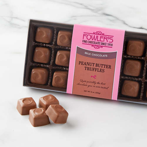 Milk Chocolate Peanut Butter Truffles (8 oz)