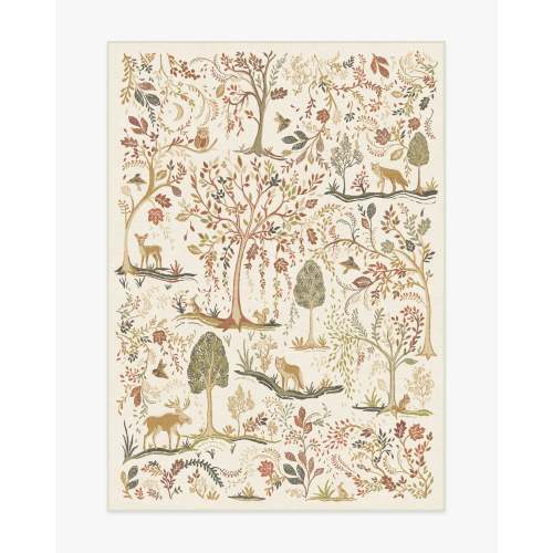 Wilder Cream Multicolor Rug | Ruggable US
