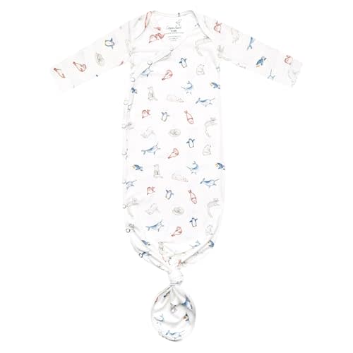 Copper Pearl Arctic Wonder Newborn Knotted Gown