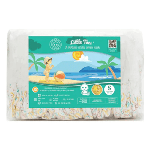 Little Toes® Natural Disposable Swim Diapers — 24 Pack