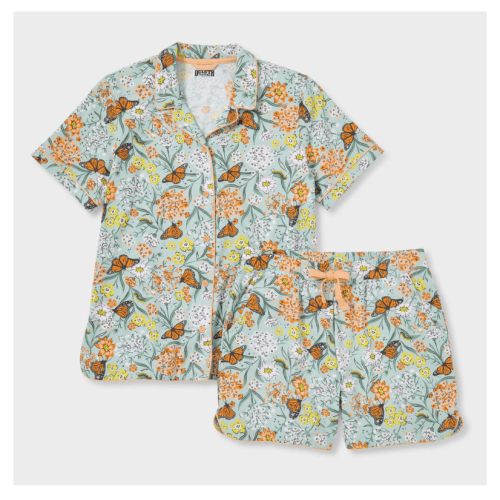Women's Cotton Knit Printmaker Pajama Set