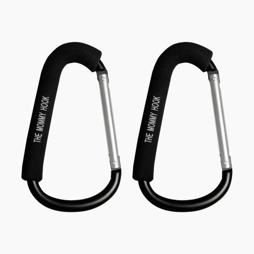 The Mommy Hook The Original Mommy Hook Stroller Accessory - Black/Black, 2