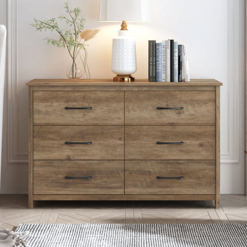 Wade Logan® Allysyn 6 Drawer Dresser & Reviews | Wayfair