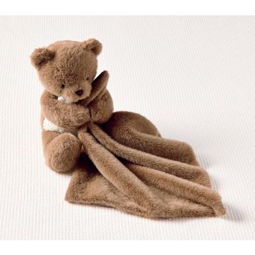 Teddy Bear Lovey , Toasted Coconut