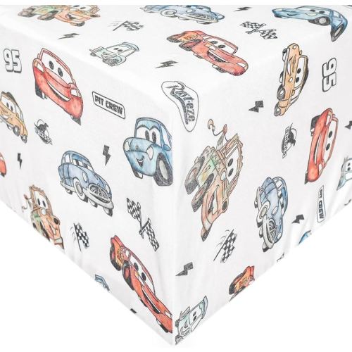 Amazon.com : Disney Pixar Cars Premium Crib Sheet : Baby
