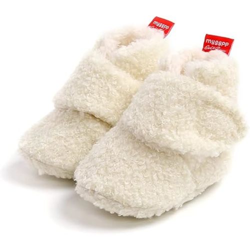 Pantoufles chaudes pour bébé garçon et fille, bottines d'hiver pour nouveau-né avec semelle souple antidérapante, chaussures de marche 0-18 mois