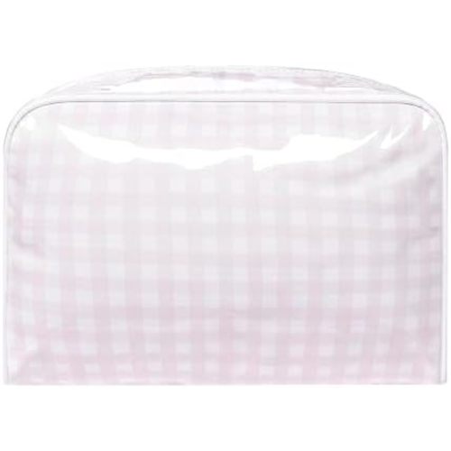 Large Waterproof Travel Makeup Bag(05Pink Check)