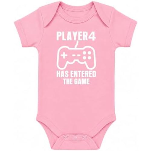 CBTwear Player 4 Has Entered the Game Outfit Funny Baby Bodysuit