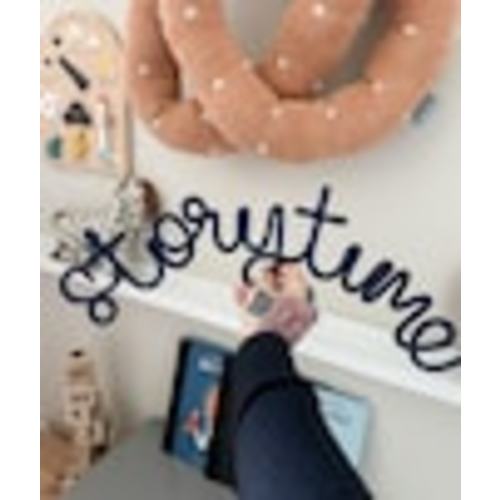 Storytime Knitted Wire Word Sign. Kid's Room Decor. Wall Hanging for Book Corner, Reading Area or Library. - Etsy