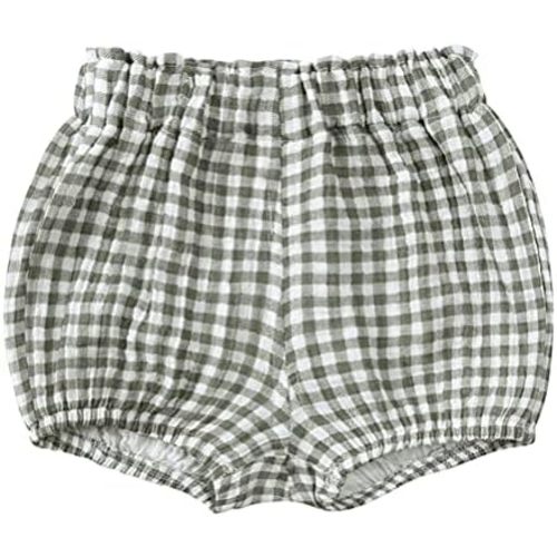 Baby Girls Boys Cotton Linen Cute Print Bloomer Loose Harem Shorts Toddler Newborn Panty Diaper Cover