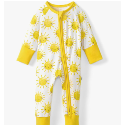 Little Sleepies Pajamas for Baby Boys & Girls, Viscose from Bamboo Baby Pajamas, Preemie & Newborn Sleepers, 2-Way Zipper PJs