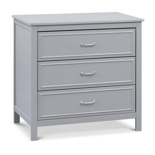 Charlie 3-Drawer Dresser - Grey