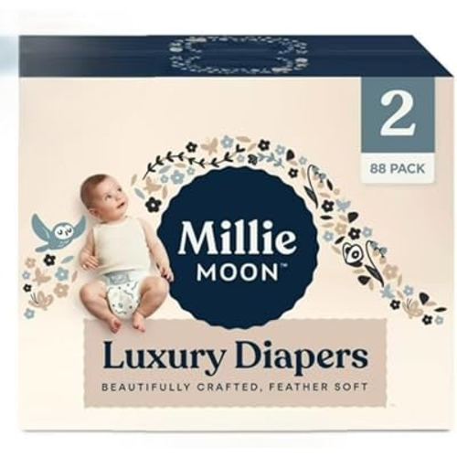 Millie Moon Premium Luxury Diapers (2, 88, Count)