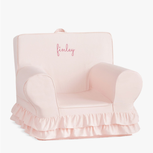 Anywhere Chair®, Dusty Blush Ruffle