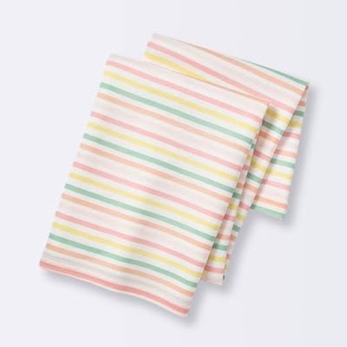 Cloud Island Infant Baby Jersey Blanket - 47 in x 47 in - Choose Your Color (Striped)