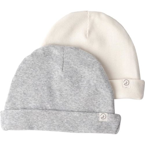 Little Planet by Carter's Unisex-Baby 2-Pack Caps Made with Organic Cotton