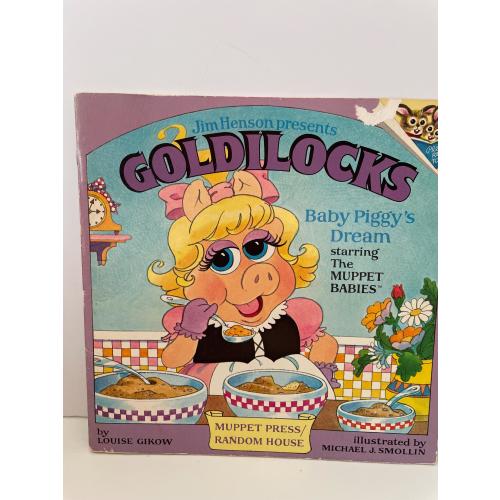 1985 Jim Henson presents Goldilocks baby piggy’s dream