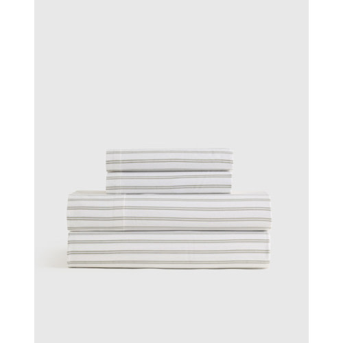 Cooling Organic Bamboo Sheet Set in White