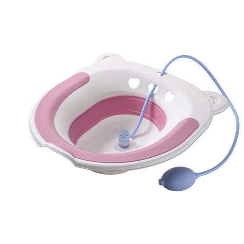 Sitz Bath Nursing Basin Tub Sitz Bath Kit Sitz Bath for Toilet Seat Collapsibles Easy To Store Flusher Hose Wide Seat Deepers Bowl