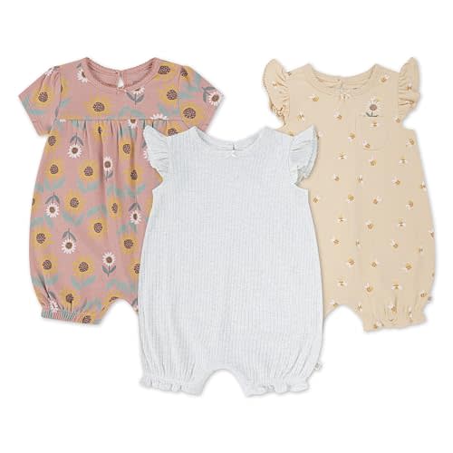 HUGGIES Baby Multi-pack Short Sleeve Romper