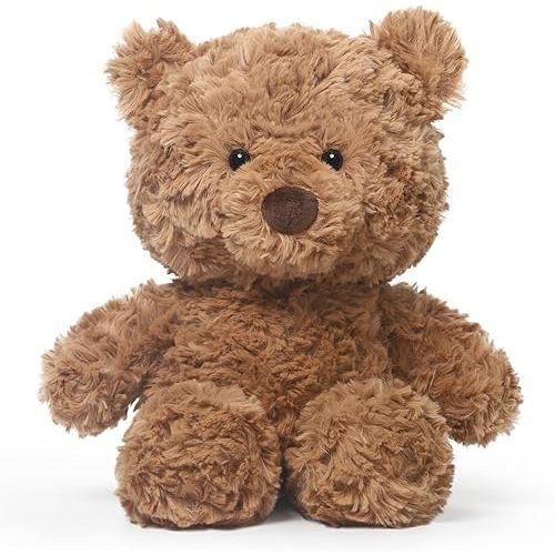 Teddy Bear Stuffed Animal, Plush Toy Teddy Bear Premium and Soft Gifts for Babies, Children, Adults, 12.5 Inches, Brown, Companionship