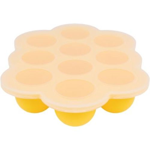 WeeSprout Silicone Freezer Tray w/ Clip on Lid Perfect Food Storage Container for Homemade Baby Food