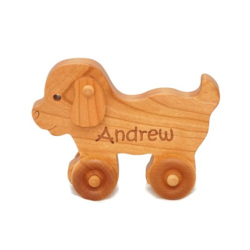 Wood Toy Car, Puppy Personalized Toy, Push Toy, Personalized Gift, Custom Toy, Baby Shower, Birthday Gift
,
Yes 1 side