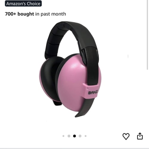 Baby Banz Earmuffs Infant Hearing Protection – Ages 0-2+ Years – The Best Earmuffs for Babies & Toddlers – Industry Leading Noise Reduction Rating – Soft & Comfortable – Baby Ear Protection