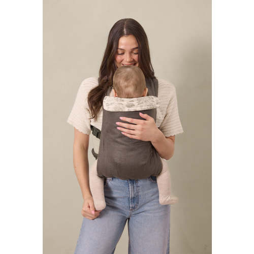 Charcoal Toile Buckle Carrier