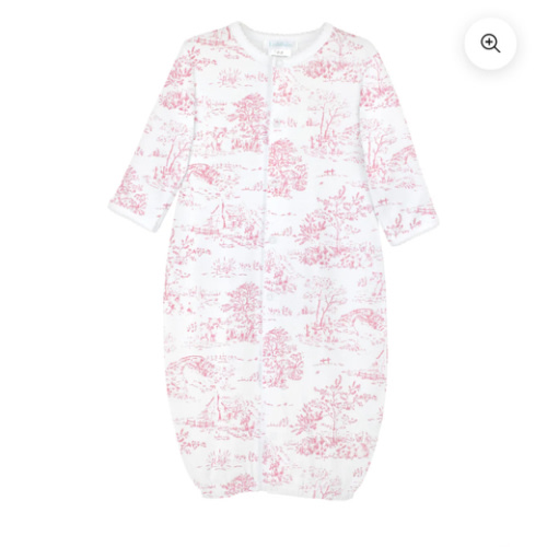 Toile de Jouy Printed Converter | Baby Girl