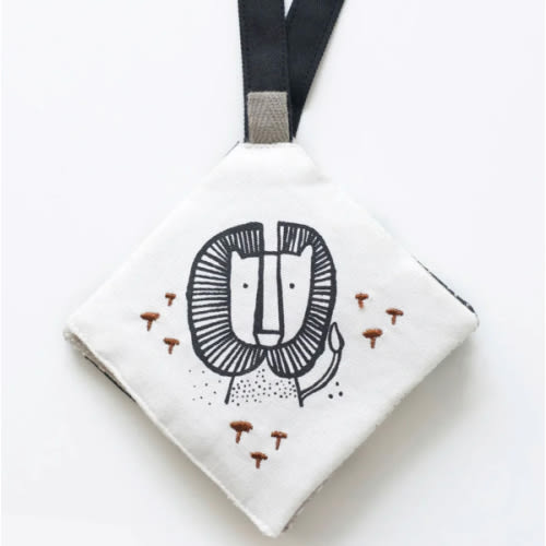 Crinkle Pages Stroller Toy - Wild