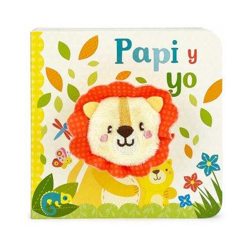 Papi Y Yo / Daddy and Me Puppet Book (Spanish Edition) - by Cottage Door Press (Board Book)