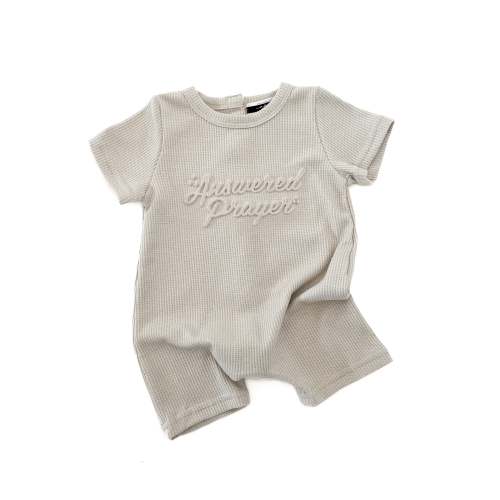 Answered Prayer Waffle Jumpsuit