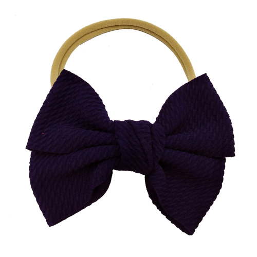 Ketyyh-chn99 Baby Girl Headbands Toddler Baby Girls Headband Bowknot Hair Band,Navy