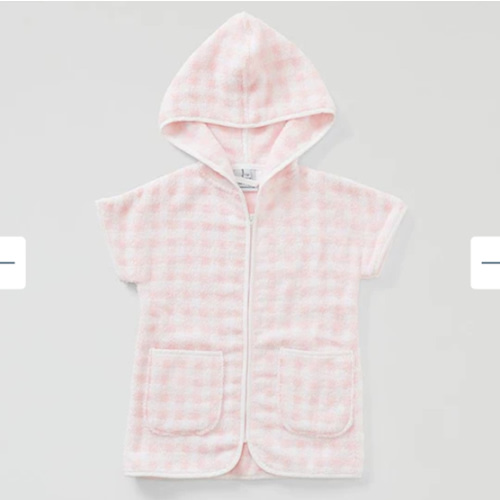 Kids’ Cover Up in Light Pink Gingham