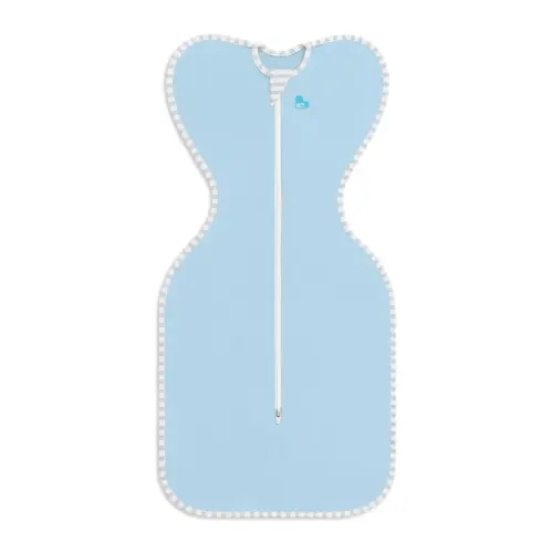 Love To Dream Swaddle Up Lite 0.2 Tog Light Blue Small | Baby Bunting AU