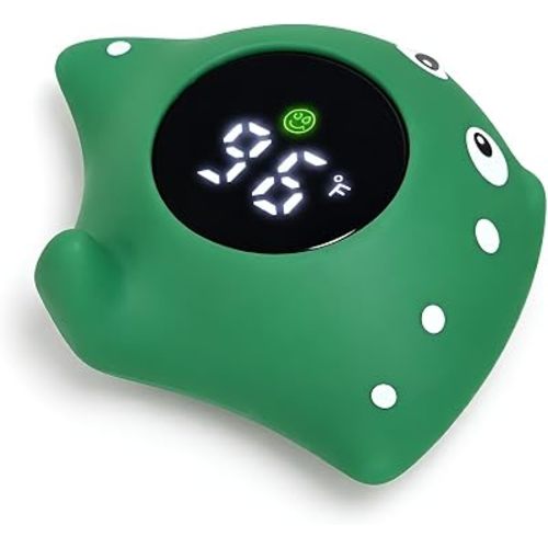 Baby Bath Thermometer, Manta Ray Won't Flip Over, 3-Icon Alert, Auto On/Off
