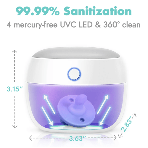 Mini Portable Pacifier Sanitizing Box