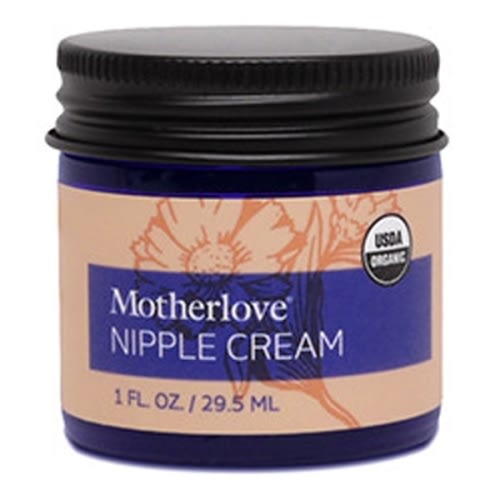 Motherlove organic nipple cream for soothing and healing sore nipples while breastfeeding, get yours at Lactation Connection. | nipple cream