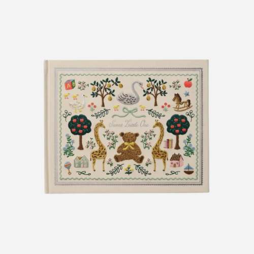 Storybook Embroidered Baby Book