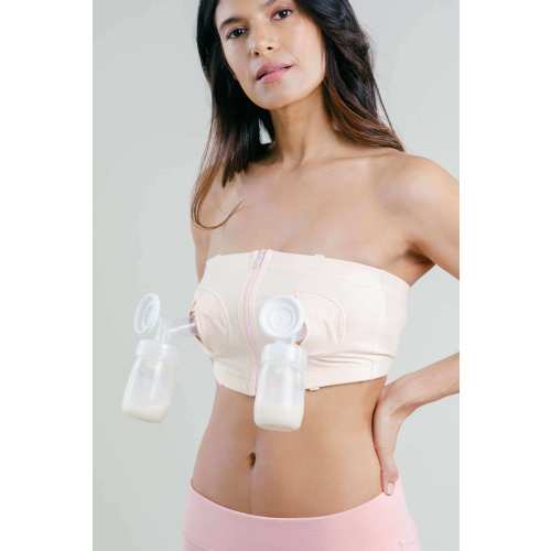 Adjustable Size Hands Free Pumping Bra – Simple Wishes