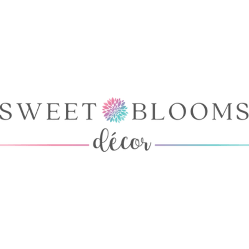 Floral Girl Nursery Wall Art Watercolor Pink Coral Blush Flowers Moder – Sweet Blooms Decor