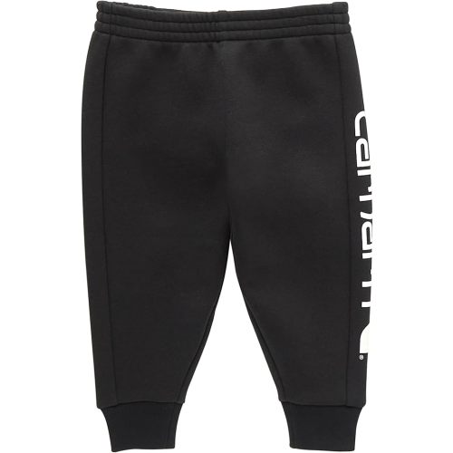 6mos - Carhartt Kid's CK8427 Fleece Logo Sweatpant - Boys