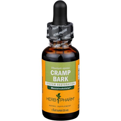 Herb Pharm Cramp Bark Liquid Extract Drops for Musculoskeletal Support, 1 Oz