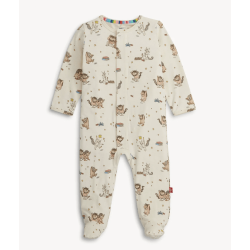 Magnetic RightFit™ Footie – Where the Wild Things Are (0-3 or 3-6 months)