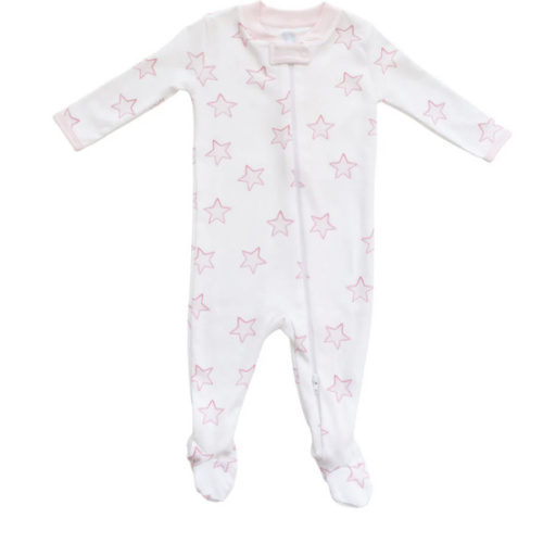 Celestial Linework | Footie (Pink) (Pre-Order)